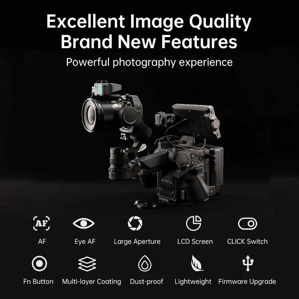 Viltrox 16mm f1.8 FE AF prime lens for Sony e-Mount Full Frame Cameras
